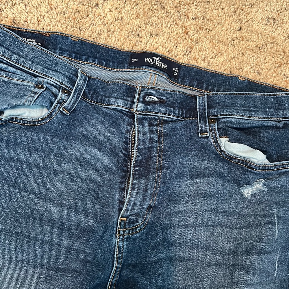Hollister Men’s jeans 38x34 dark wash